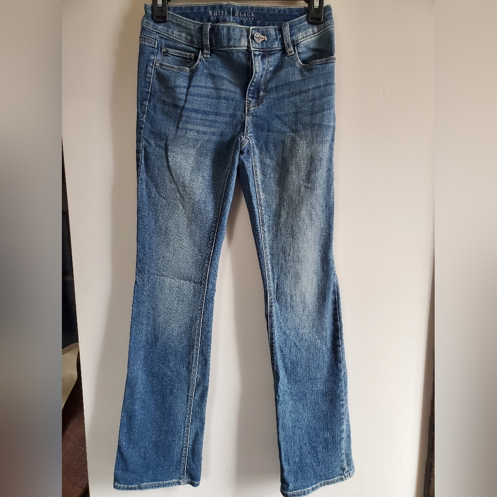 White House Black Market Classic Blue Boot Cut Jeans